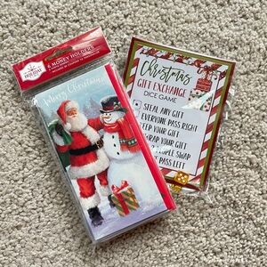 Christmas Gift Exchange Dice Game Kit, NEW White Elephant Game Gifts Holiday
